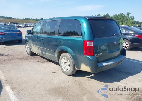 2009 Dodge Grand Caravan Se из США, поврежденный, VIN 2D8HN44E09R581490